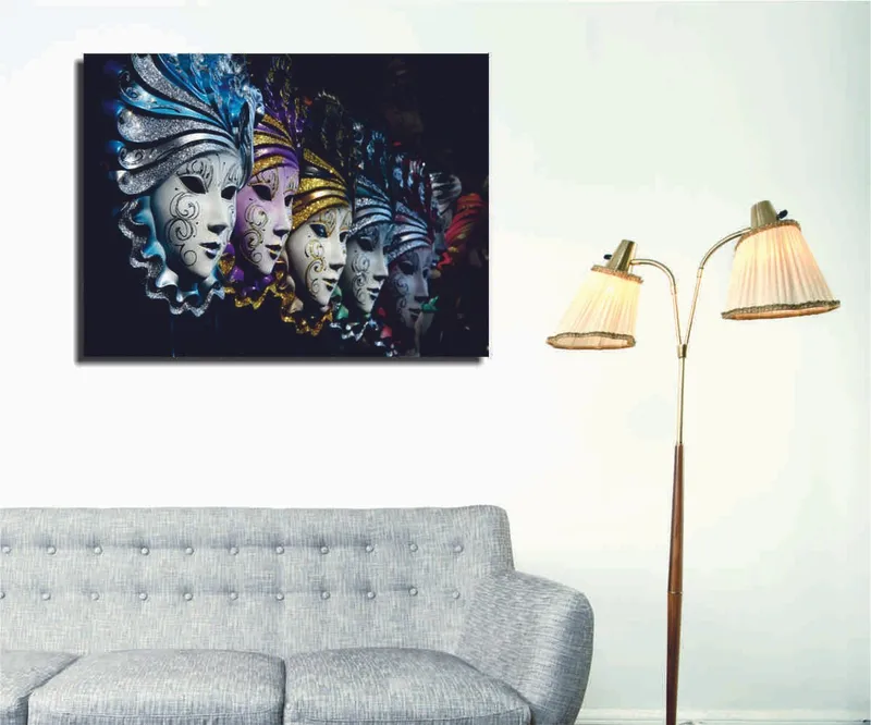 Dekorativ Canvastavla 30x40 cm, Flerfärgad