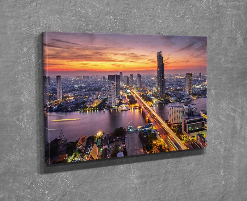 Dekorativ Canvastavla 30x40 cm - Flerfärgad - Inredning & dekor - Tavlor & konst - Canvastavla