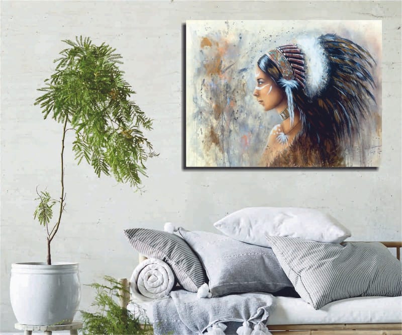 Dekorativ Canvastavla 30x40 cm, Flerfärgad