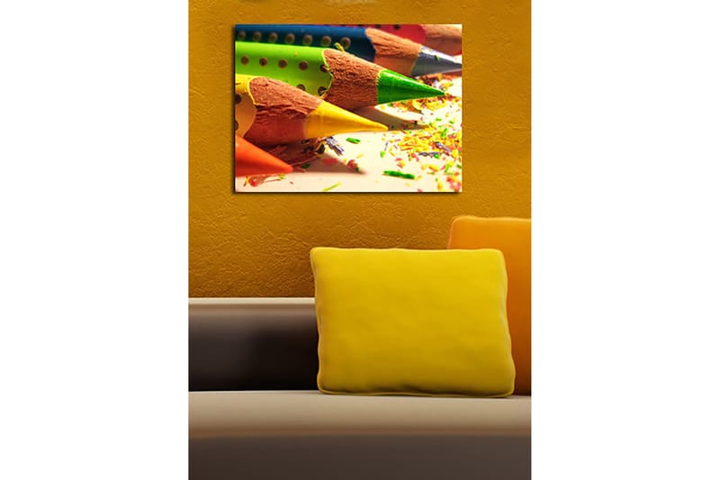 Dekorativ Canvastavla 30x40 cm - Flerfärgad - Inredning & dekor - Tavlor & konst - Canvastavla