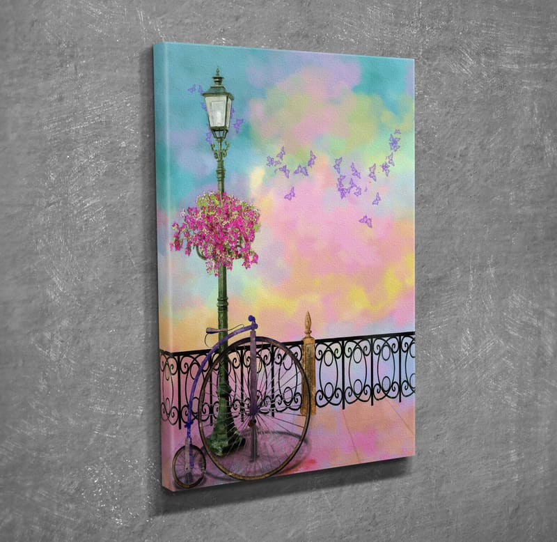 Dekorativ Canvastavla 30x40 cm - Flerfärgad - Inredning & dekor - Tavlor & konst - Canvastavla