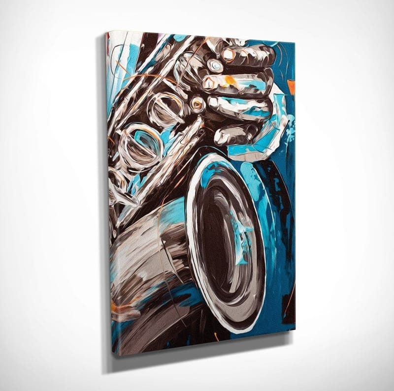 Dekorativ Canvastavla 30x40 cm - Flerfärgad - Inredning & dekor - Tavlor & konst - Canvastavla