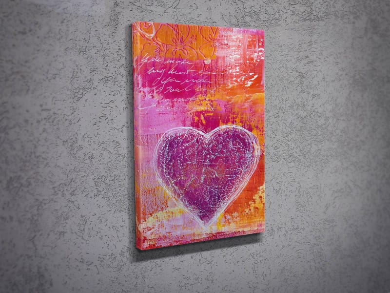 Dekorativ Canvastavla 30x40 cm - Flerfärgad - Inredning & dekor - Tavlor & konst - Canvastavla