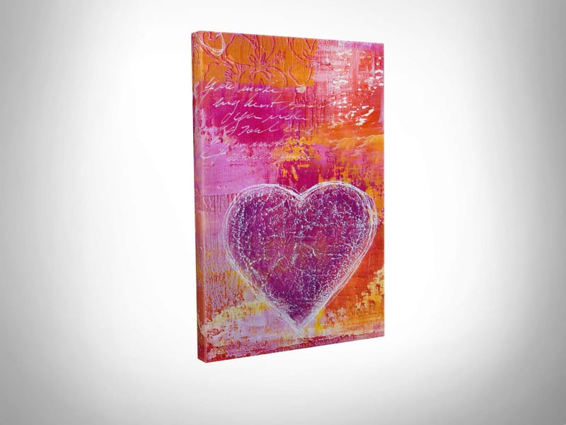 Dekorativ Canvastavla 30x40 cm - Flerfärgad - Inredning & dekor - Tavlor & konst - Canvastavla