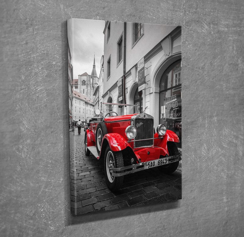 Dekorativ Canvastavla 30x40 cm - Flerfärgad - Inredning & dekor - Tavlor & konst - Canvastavla