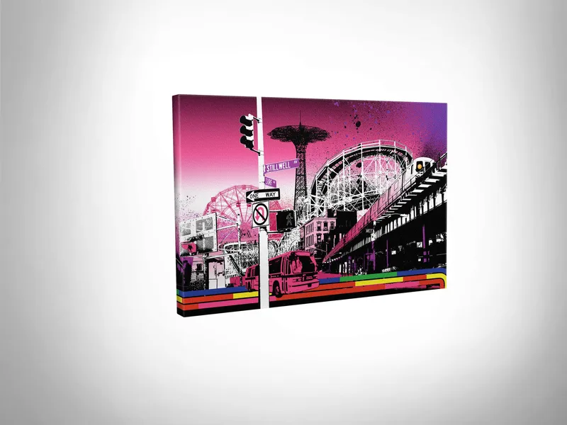 Dekorativ Canvastavla 30x40 cm - Flerfärgad - Inredning & dekor - Tavlor & konst - Canvastavla