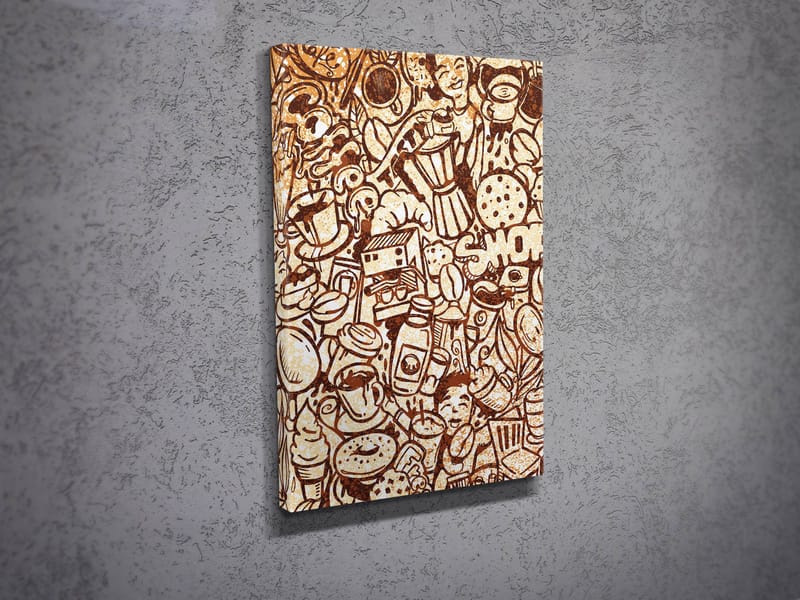 Dekorativ Canvastavla 30x40 cm - Flerfärgad - Inredning & dekor - Tavlor & konst - Canvastavla