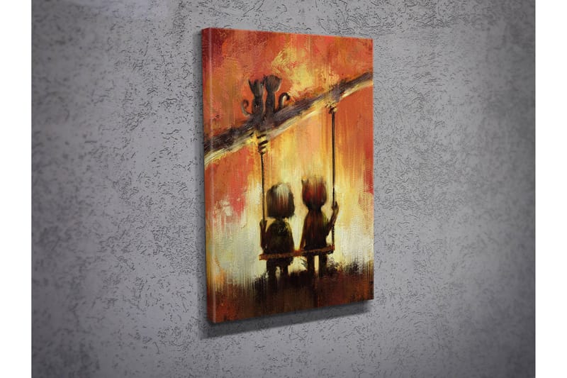 Dekorativ Canvastavla 30x40 cm - Flerfärgad - Inredning & dekor - Tavlor & konst - Canvastavla