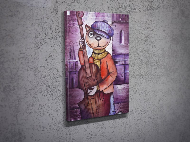 Dekorativ Canvastavla 30x40 cm - Flerfärgad - Inredning & dekor - Tavlor & konst - Canvastavla