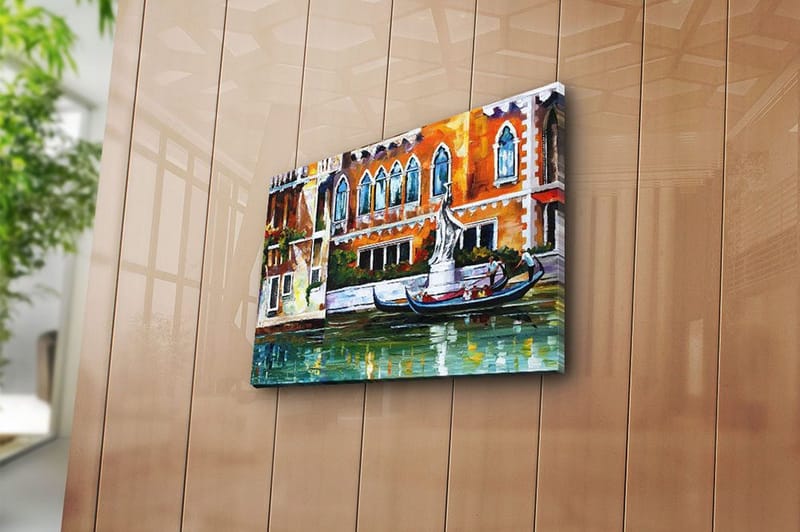 Dekorativ Canvastavla 30x40 cm - Flerfärgad - Inredning & dekor - Tavlor & konst - Canvastavla