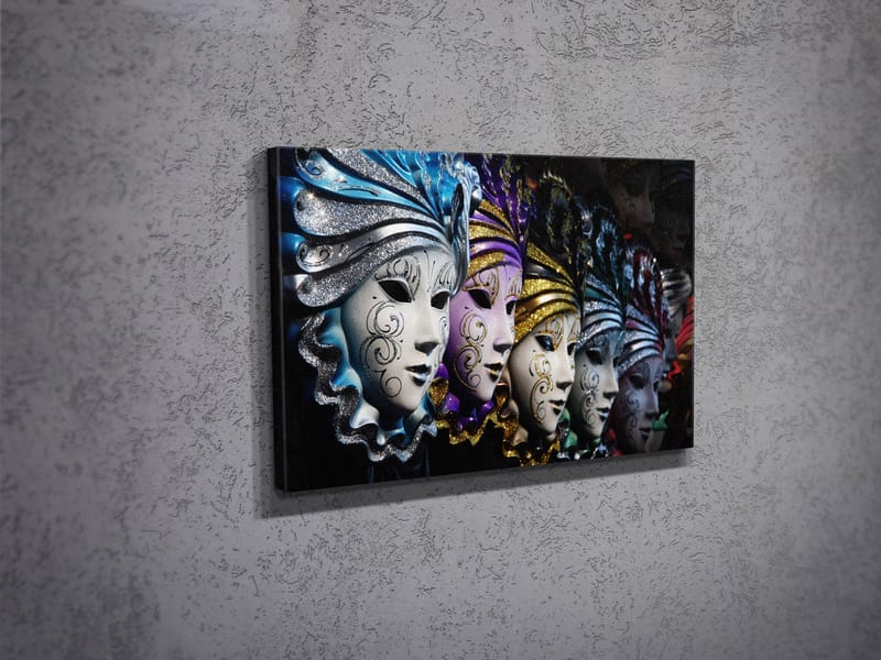 Dekorativ Canvastavla 30x40 cm - Flerfärgad - Inredning & dekor - Tavlor & konst - Canvastavla