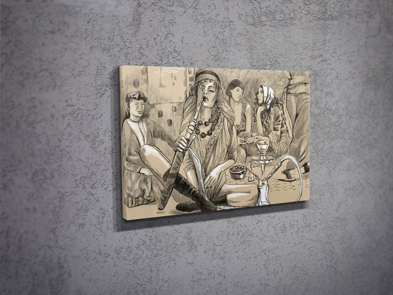 Dekorativ Canvastavla 30x40 cm - Flerfärgad - Inredning & dekor - Tavlor & konst - Canvastavla