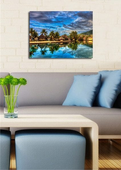 Dekorativ Canvastavla 30x40 cm - Flerfärgad - Inredning & dekor - Tavlor & konst - Canvastavla