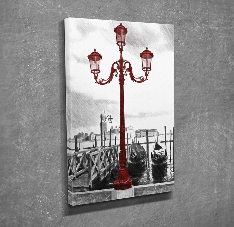 Dekorativ Canvastavla 30x40 cm - Flerfärgad - Inredning & dekor - Tavlor & konst - Canvastavla