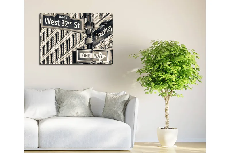 Dekorativ Canvastavla 30x40 cm - Flerfärgad - Inredning & dekor - Tavlor & konst - Canvastavla