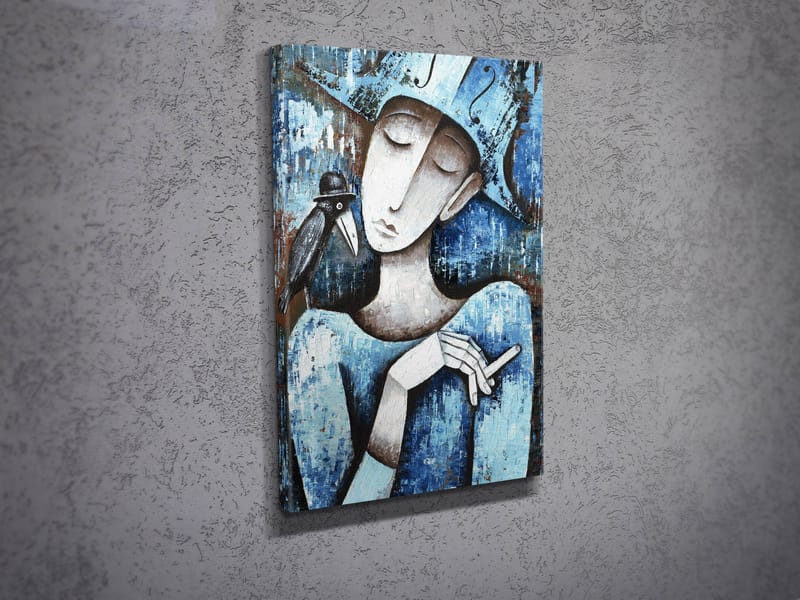 Dekorativ Canvastavla 30x40 cm - Flerfärgad - Inredning & dekor - Tavlor & konst - Canvastavla