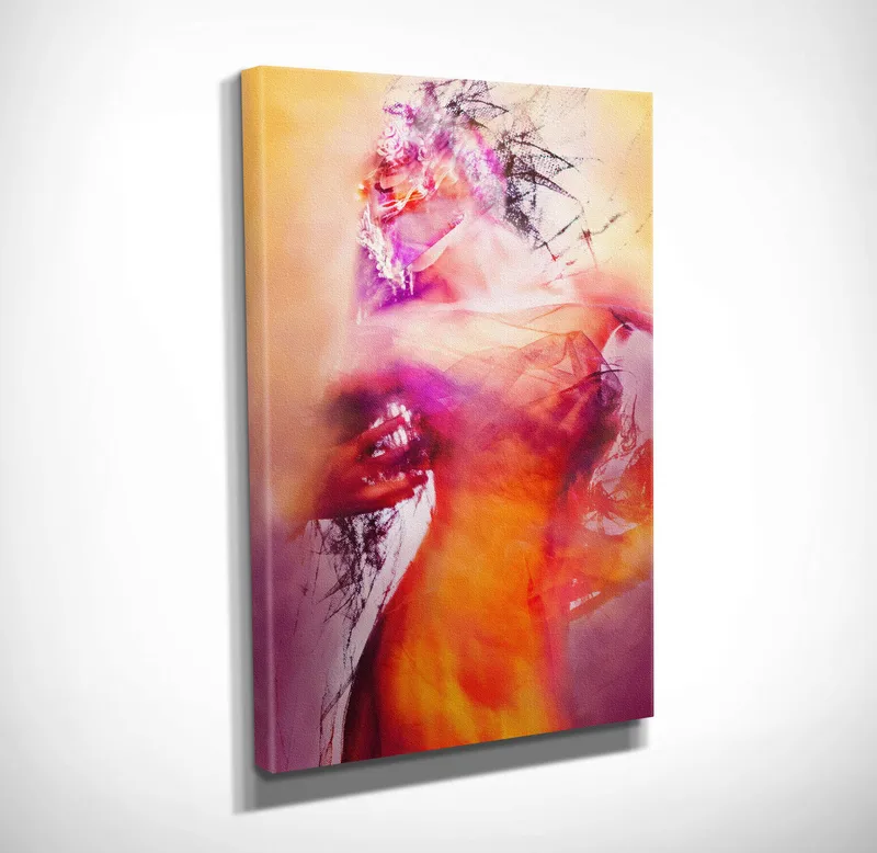 Dekorativ Canvastavla 30x40 cm - Flerfärgad - Inredning & dekor - Tavlor & konst - Canvastavla