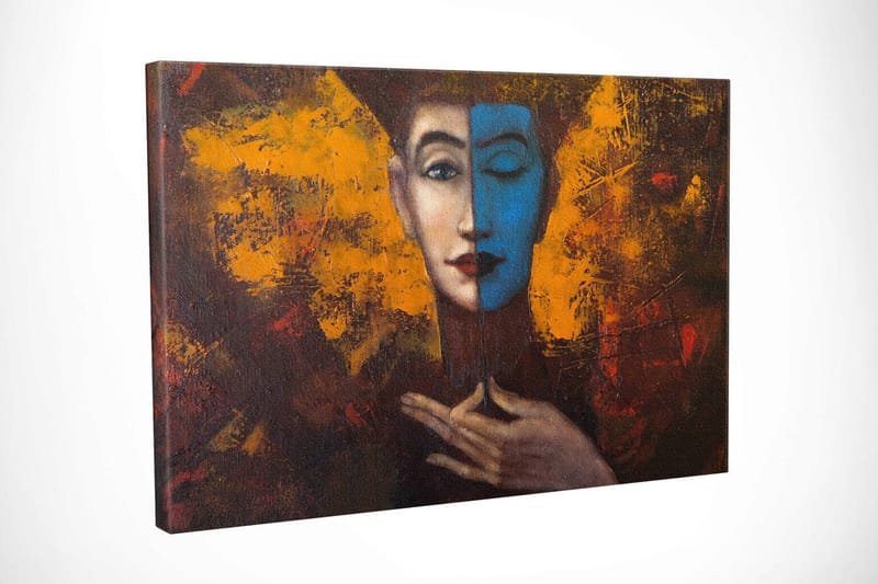 Dekorativ Canvastavla 30x40 cm - Flerfärgad - Inredning & dekor - Tavlor & konst - Canvastavla