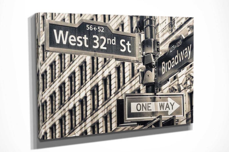 Dekorativ Canvastavla 30x40 cm, Flerfärgad