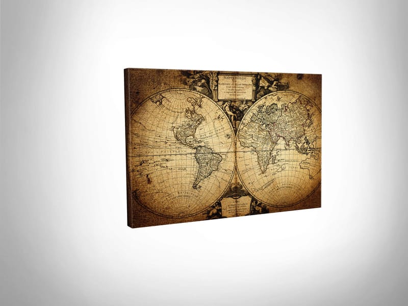 Dekorativ Canvastavla 30x40 cm - Flerfärgad - Inredning & dekor - Tavlor & konst - Canvastavla