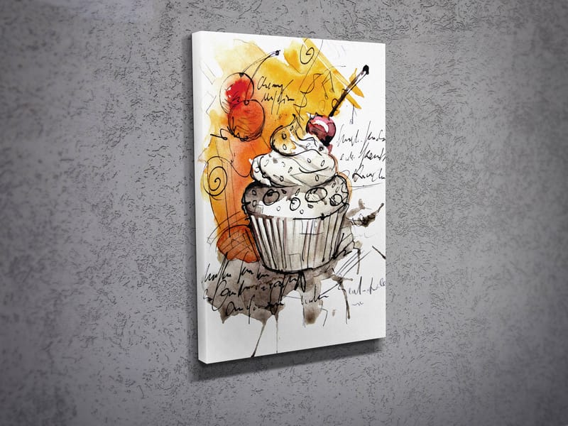 Dekorativ Canvastavla 30x40 cm - Flerfärgad - Inredning & dekor - Tavlor & konst - Canvastavla