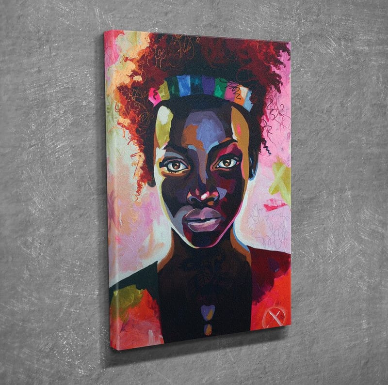 Dekorativ Canvastavla 30x40 cm - Flerfärgad - Inredning & dekor - Tavlor & konst - Canvastavla