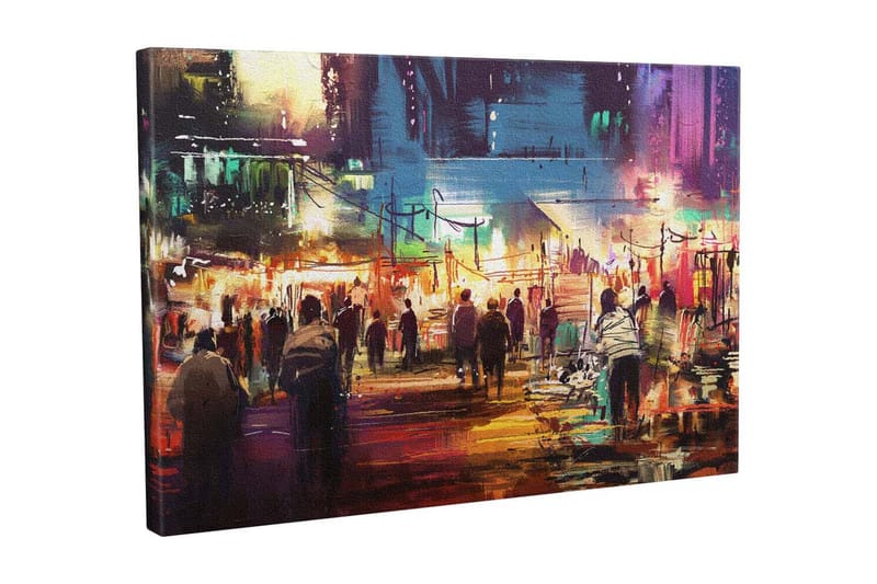 Dekorativ Canvastavla 30x40 cm - Flerfärgad - Inredning & dekor - Tavlor & konst - Canvastavla