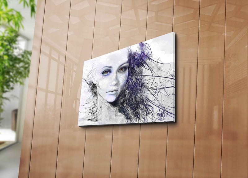 Dekorativ Canvastavla 30x40 cm - Flerfärgad - Inredning & dekor - Tavlor & konst - Canvastavla