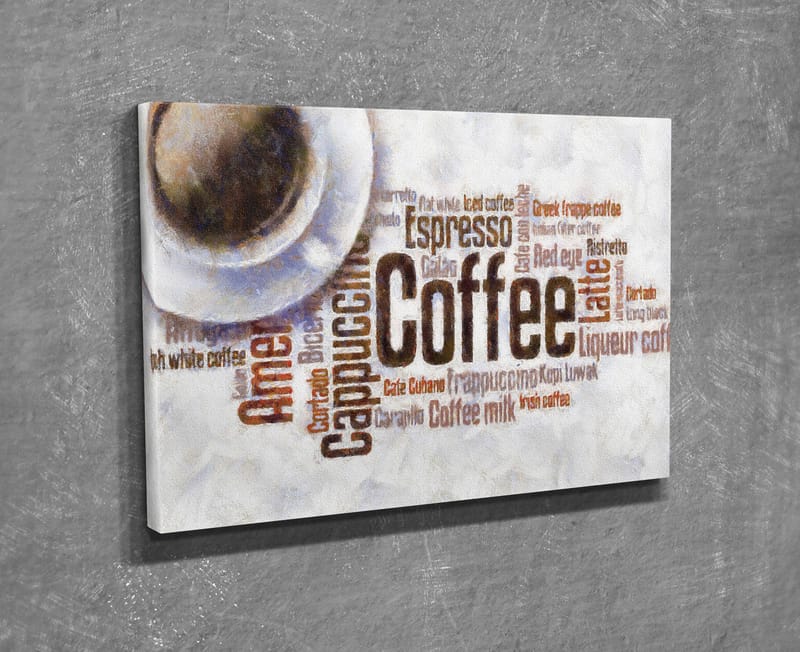 Dekorativ Canvastavla 30x40 cm - Flerfärgad - Inredning & dekor - Tavlor & konst - Canvastavla