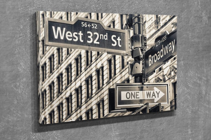 Dekorativ Canvastavla 30x40 cm - Flerfärgad - Inredning & dekor - Tavlor & konst - Canvastavla