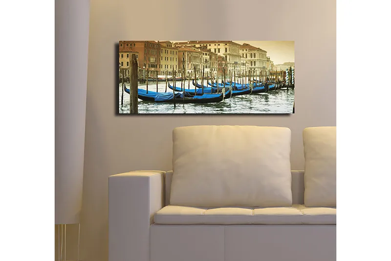 Dekorativ Canvastavla 30x70 cm - Flerfärgad - Inredning & dekor - Tavlor & konst - Canvastavla