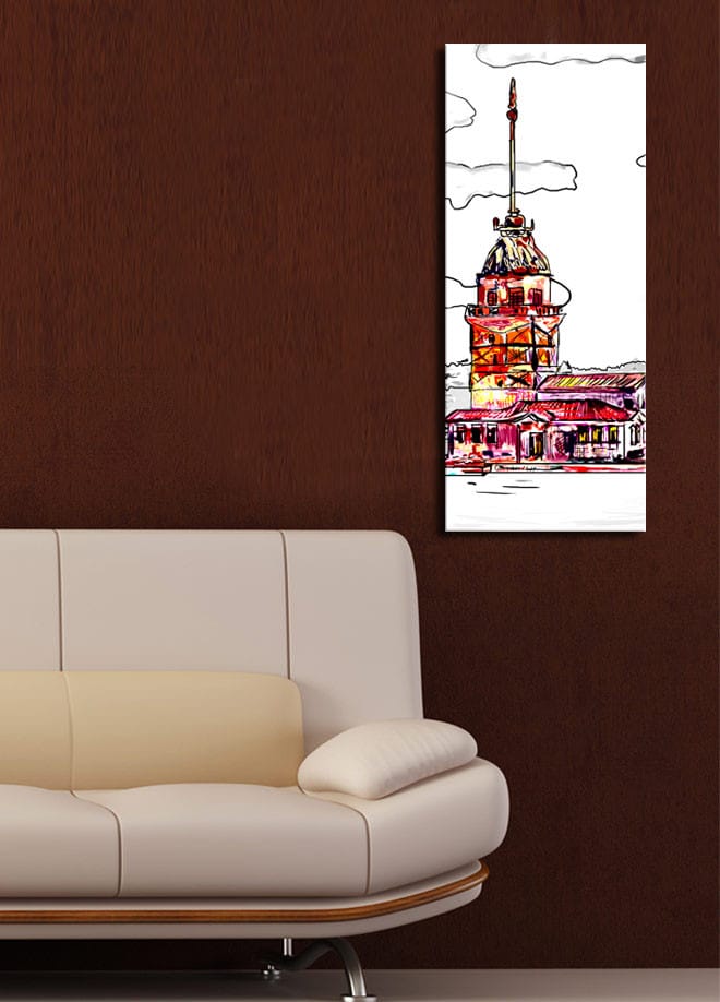 DEKORATIV CANVASTAVLA 30x70 cm Flerfärgad - Inredning & dekor - Tavlor & konst - Canvastavla