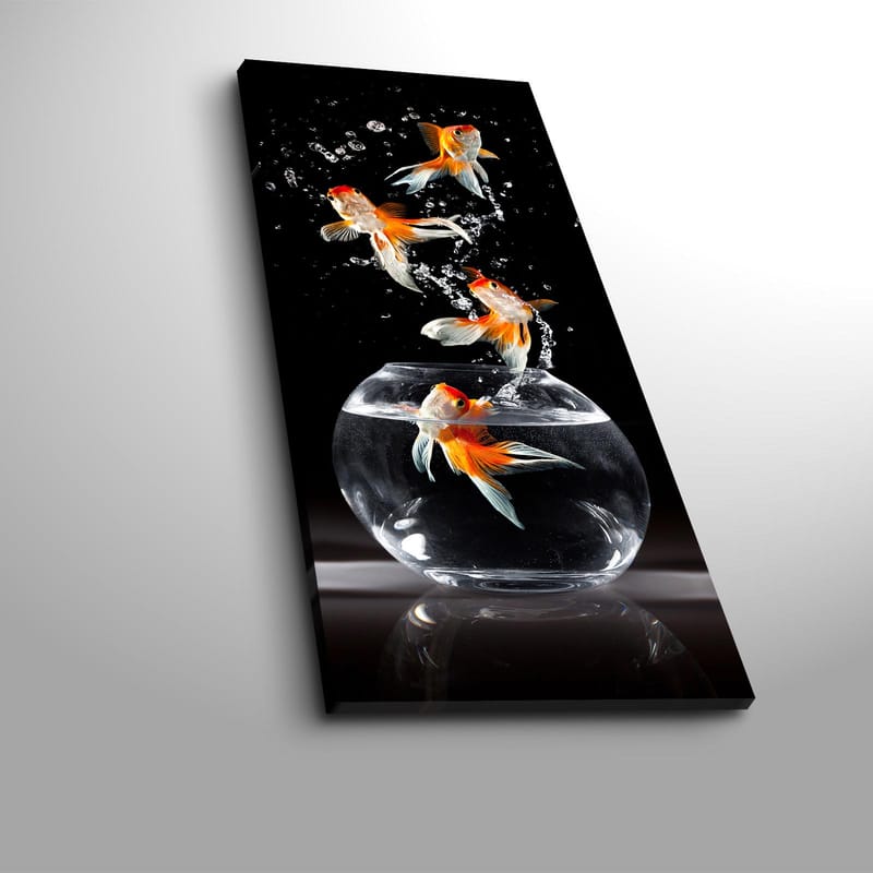 DEKORATIV CANVASTAVLA 30x70 cm Flerfärgad - Inredning & dekor - Tavlor & konst - Canvastavla
