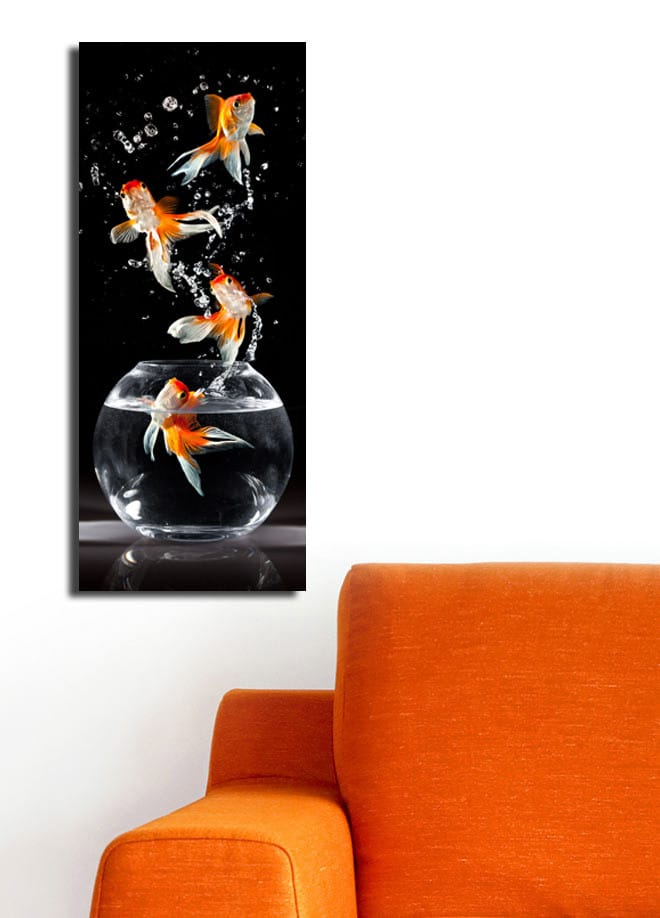 DEKORATIV CANVASTAVLA 30x70 cm Flerfärgad - Inredning & dekor - Tavlor & konst - Canvastavla