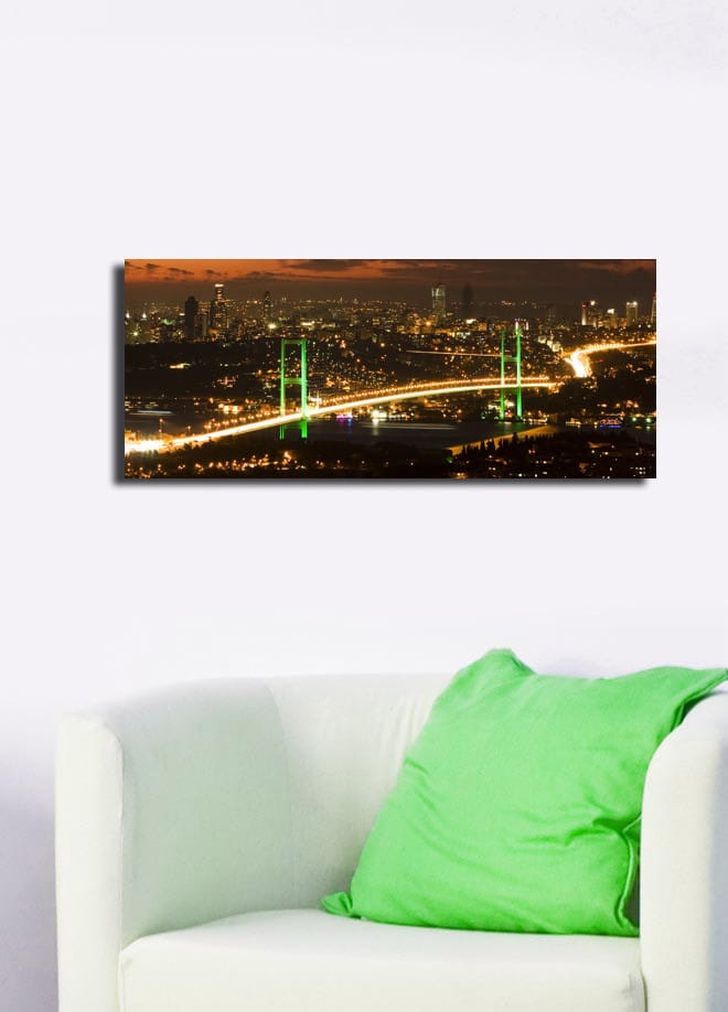 DEKORATIV CANVASTAVLA 30x70 cm Flerfärgad - Inredning & dekor - Tavlor & konst - Canvastavla
