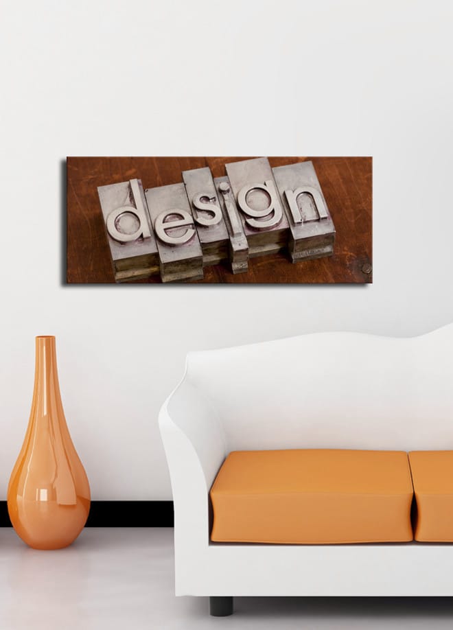 DEKORATIV CANVASTAVLA 30x70 cm Flerfärgad - Inredning & dekor - Tavlor & konst - Canvastavla