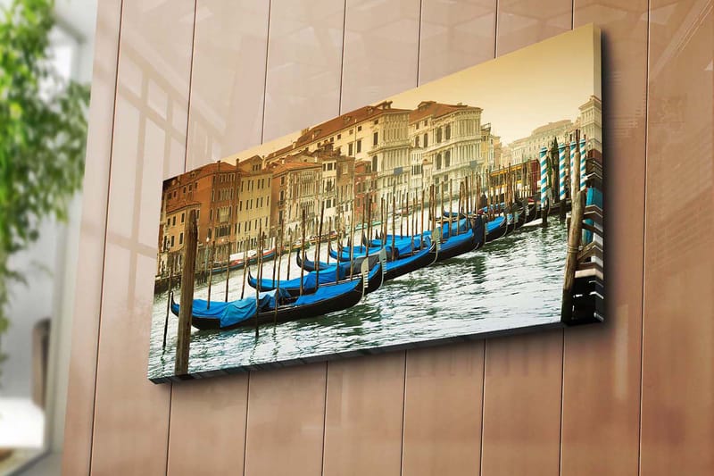 DEKORATIV CANVASTAVLA 30x70 cm Flerfärgad - Inredning & dekor - Tavlor & konst - Canvastavla