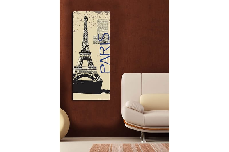 DEKORATIV CANVASTAVLA 30x70 cm Flerfärgad - Inredning & dekor - Tavlor & konst - Canvastavla