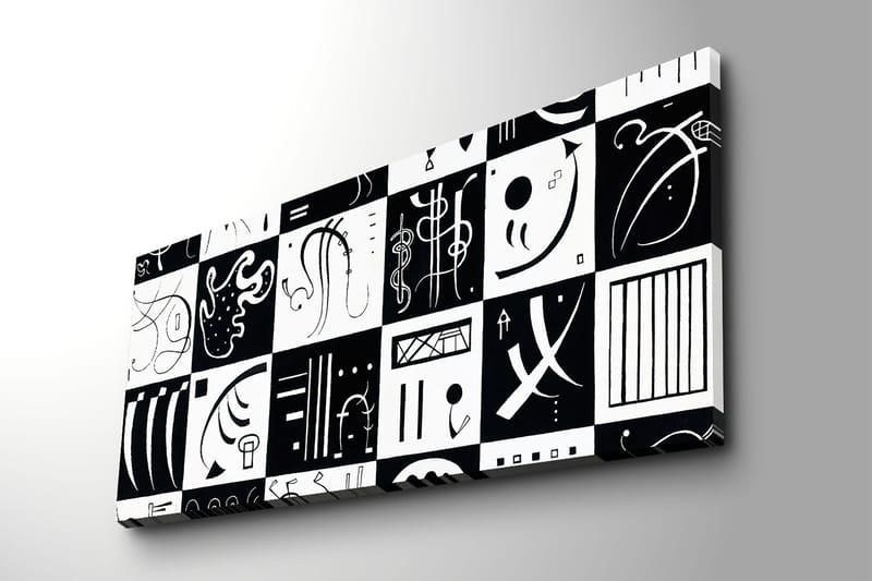 DEKORATIV CANVASTAVLA 30x70 cm Flerfärgad - Inredning & dekor - Tavlor & konst - Canvastavla