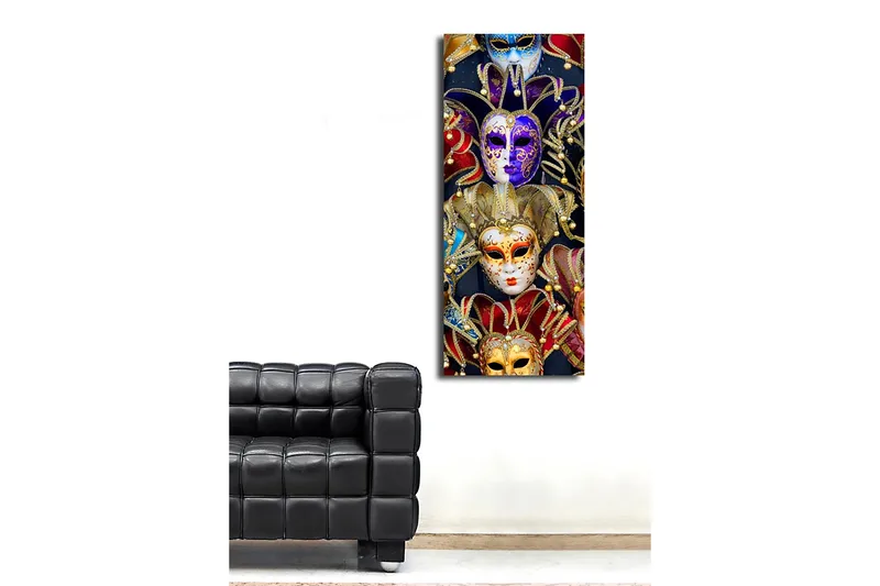 Dekorativ Canvastavla 30x70 cm - Flerfärgad - Inredning & dekor - Tavlor & konst - Canvastavla