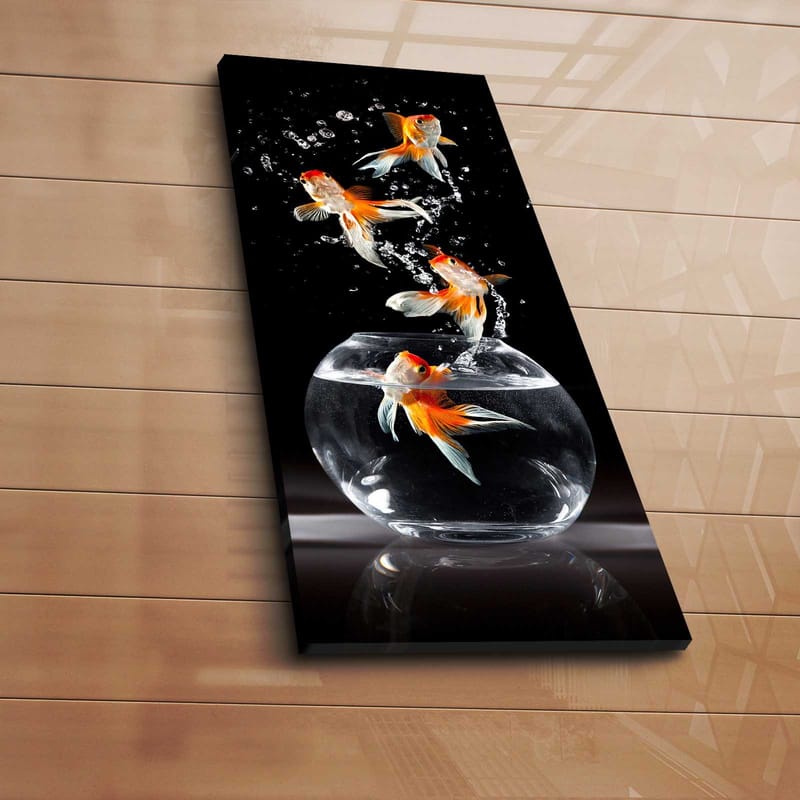 Dekorativ Canvastavla 30x70 cm - Flerfärgad - Inredning & dekor - Tavlor & konst - Canvastavla
