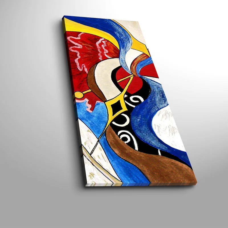 Dekorativ Canvastavla 30x70 cm, Flerfärgad