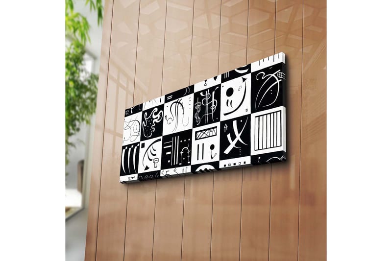 Dekorativ Canvastavla 30x70 cm - Flerfärgad - Inredning & dekor - Tavlor & konst - Canvastavla