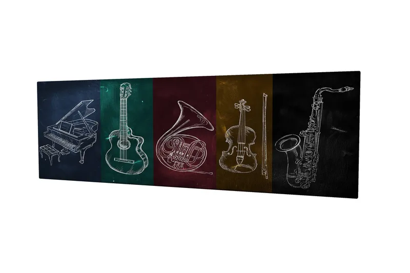 Dekorativ Canvastavla 30x80 cm - Flerfärgad - Inredning & dekor - Tavlor & konst - Canvastavla