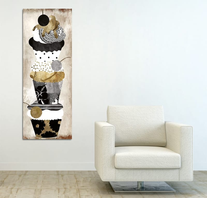 DEKORATIV CANVASTAVLA 30x80 cm Flerfärgad - Inredning & dekor - Tavlor & konst - Canvastavla