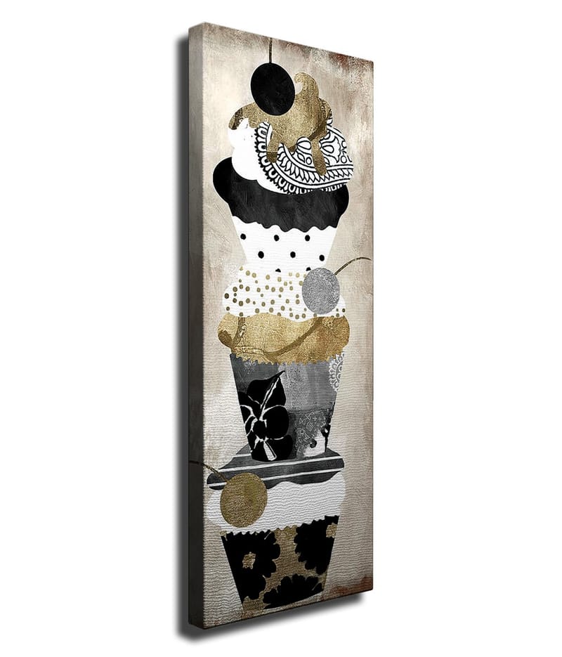 DEKORATIV CANVASTAVLA 30x80 cm Flerfärgad - Inredning & dekor - Tavlor & konst - Canvastavla