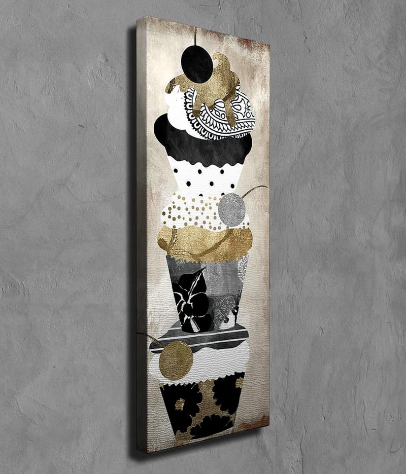DEKORATIV CANVASTAVLA 30x80 cm Flerfärgad - Inredning & dekor - Tavlor & konst - Canvastavla