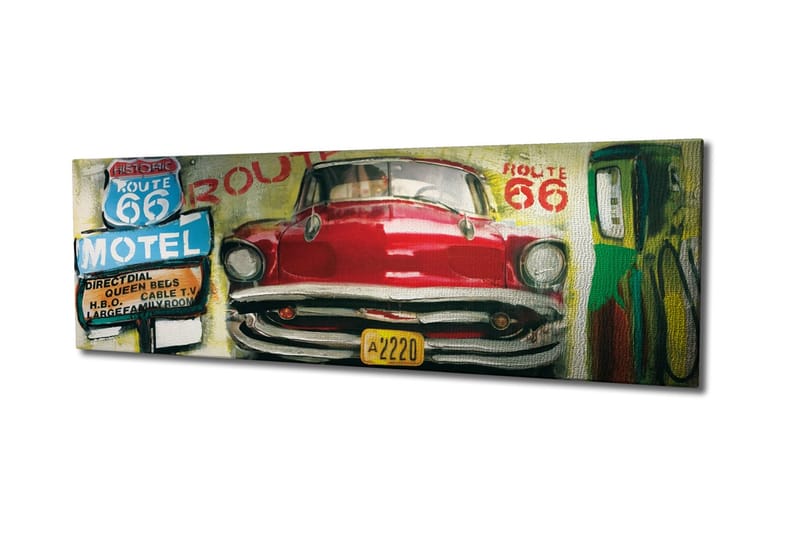 DEKORATIV CANVASTAVLA 30x80 cm Flerfärgad - Inredning & dekor - Tavlor & konst - Canvastavla
