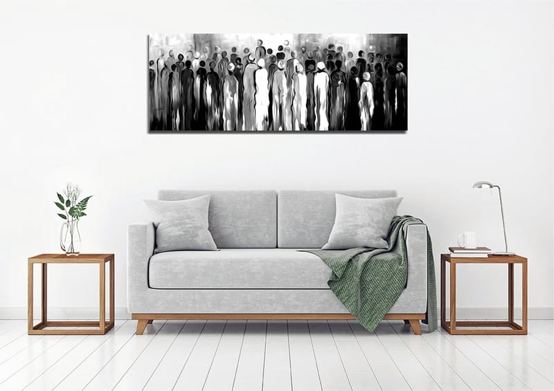 DEKORATIV CANVASTAVLA 30x80 cm Flerfärgad - Inredning & dekor - Tavlor & konst - Canvastavla