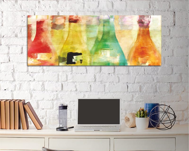 DEKORATIV CANVASTAVLA 30x80 cm Flerfärgad - Inredning & dekor - Tavlor & konst - Canvastavla